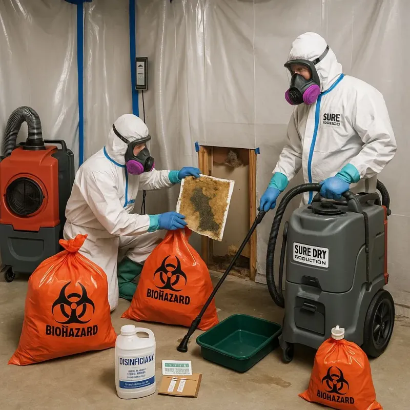 Contaminated Water Handling Protocols process in Franklin, NJ