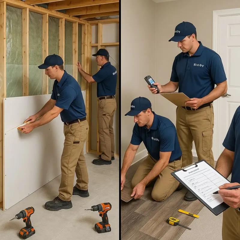 Repairs and Reconstruction process in Franklin, NJ