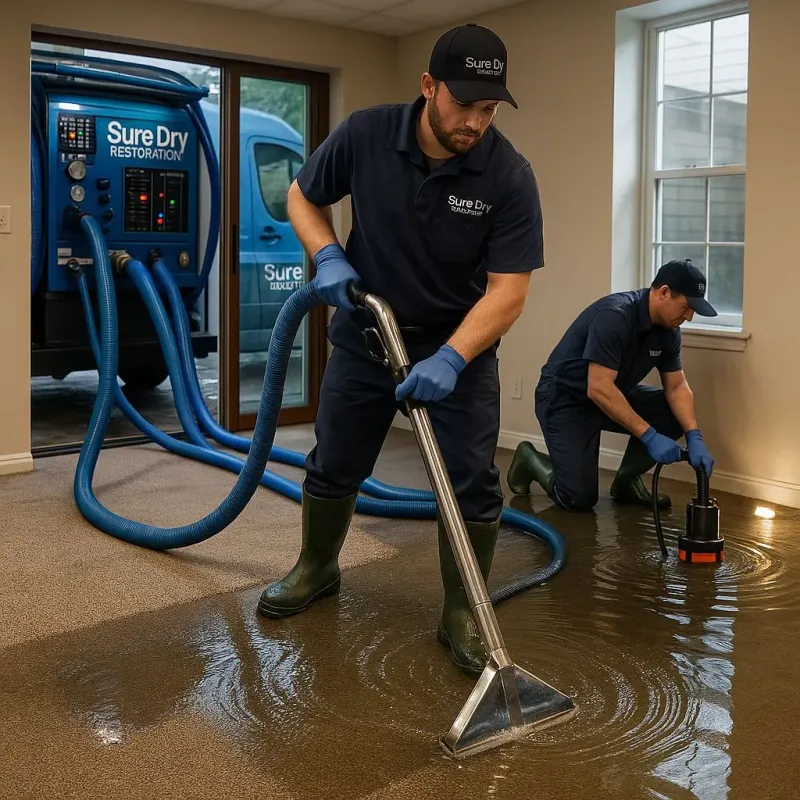 Water Extraction and Removal process in Franklin, NJ